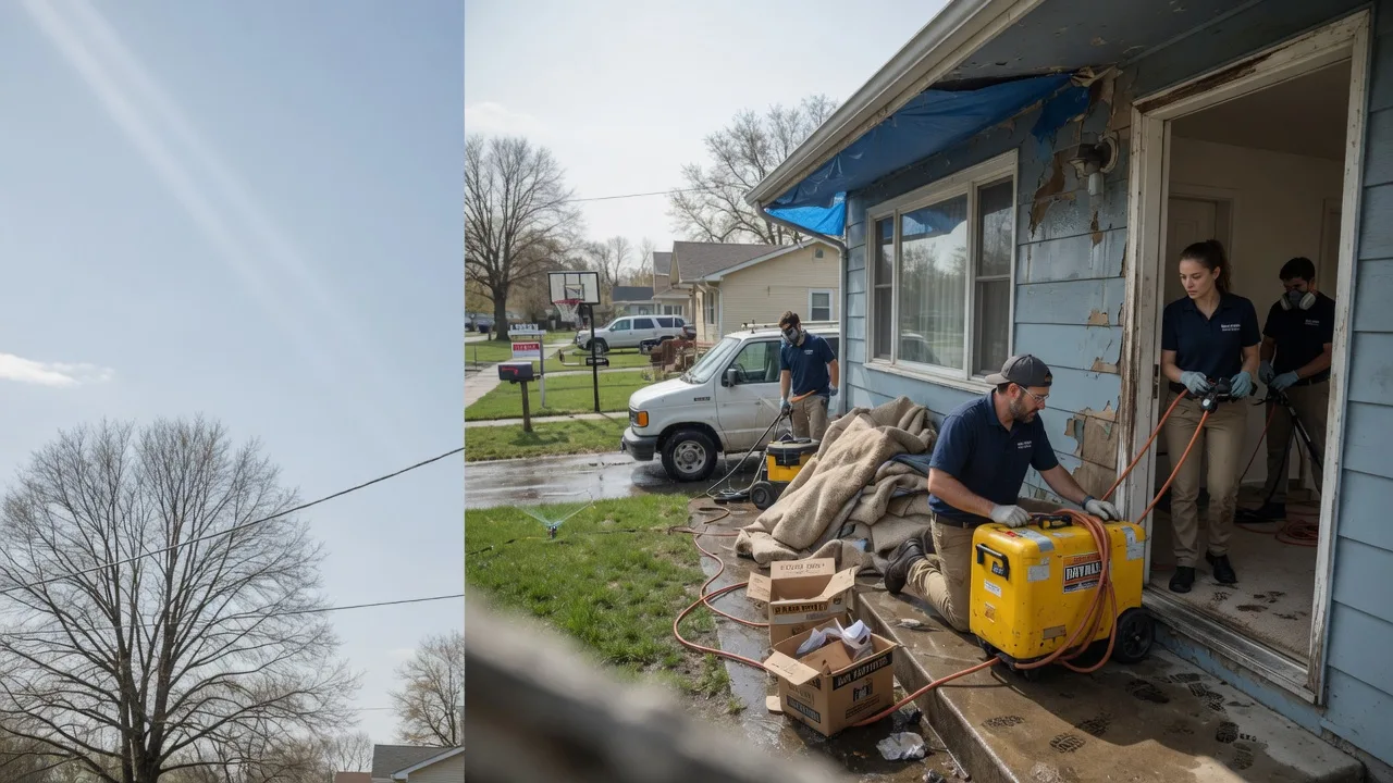 Basement Flood Cleanup in Mcville, ND near me